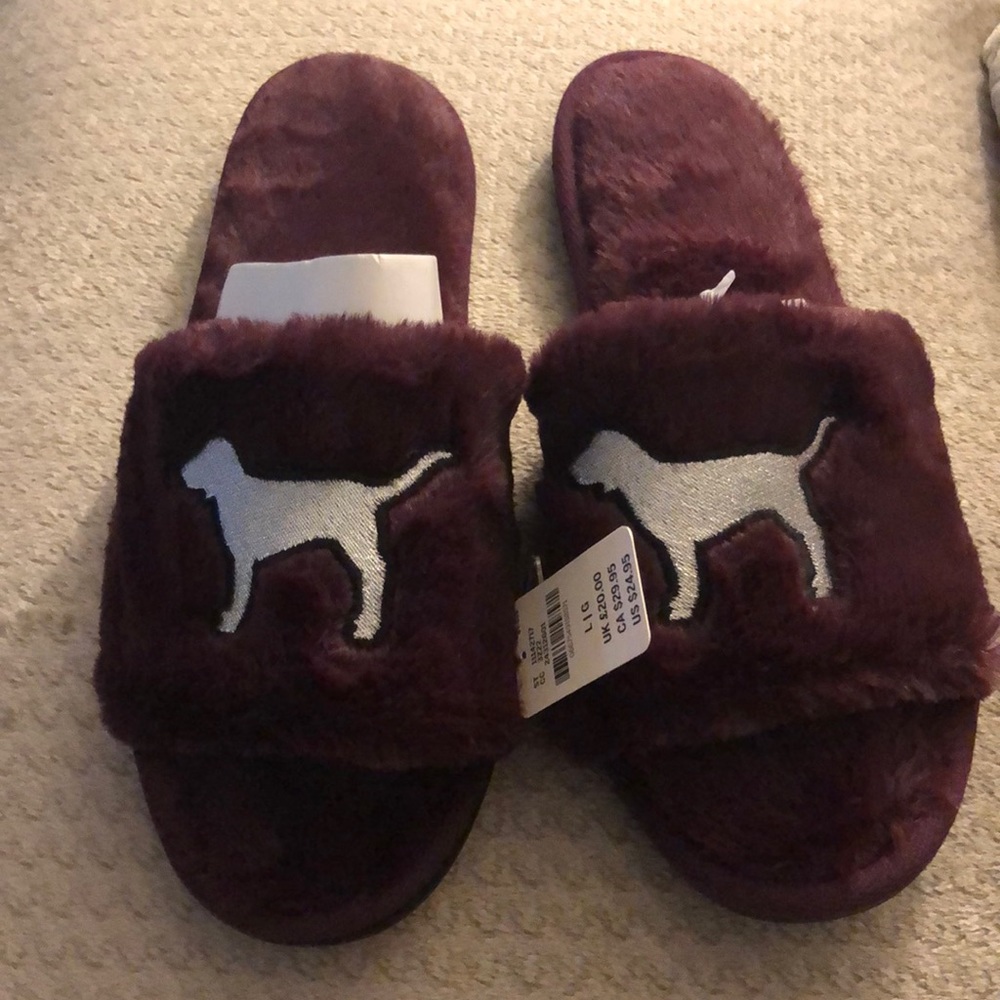 VS PINK dog slippers